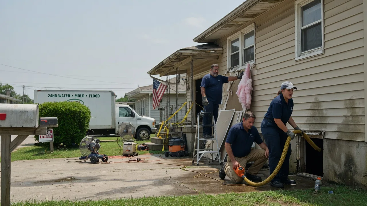 Water Damage Repair in Gilman, IL near me